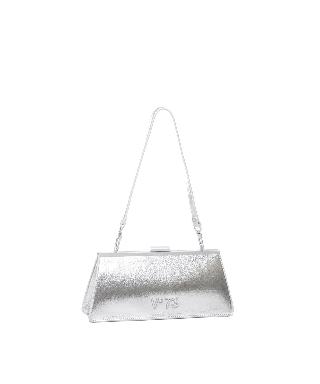 Clutch Crow Sports metallizzata 73BS7Q302 CROWARGENTO V° 73 