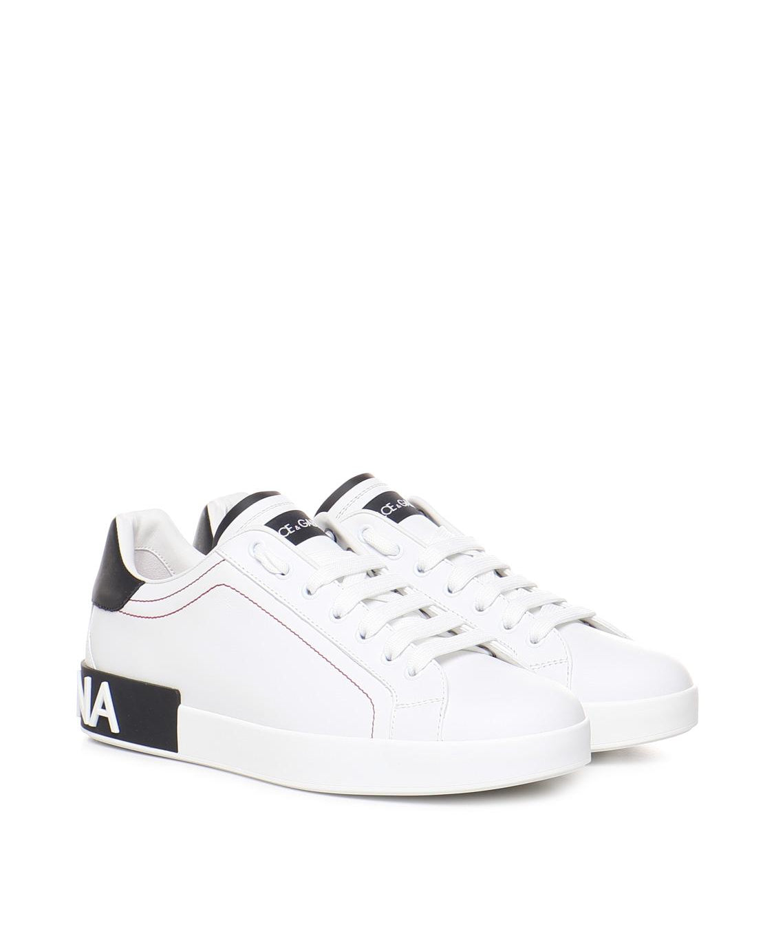 Sneakers Portofino in pelle CS2216 AH52689697 DOLCE & GABBANA 