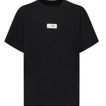 T-shirt in cotone con logo SH0GC0032 S24312900 MM6 Maison Margiela 