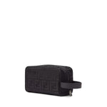 Beauty case small in Nylon FF Jacquard 7N0151 AVC6F1USQ FENDI 