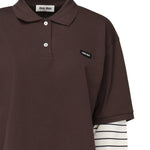 Polo in jersey MJL076 17ORF0RQM MIU MIU 