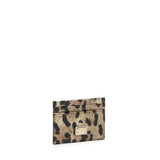Portacarte stampa leo BI0330 AM568HA93M DOLCE & GABBANA 