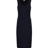 Abito midi in viscosa 739155 V2R304246 BOTTEGA VENETA 