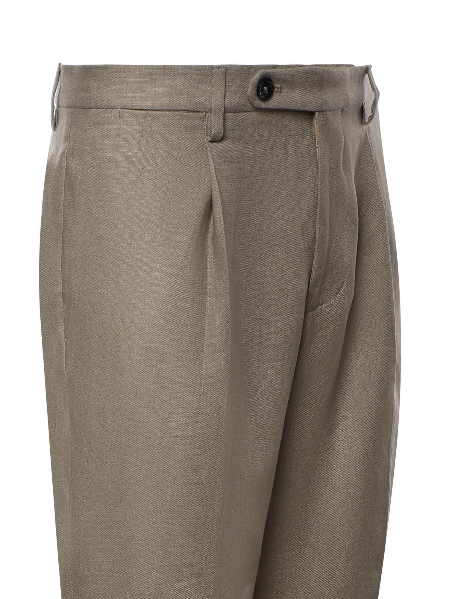 Pantalone Tk America in lino MCFRK3259S26 880 MICHAEL COAL 