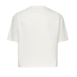 T-shirt cropped in jersey di cotone DS032 JF0352DXXXW000 DONDUP 