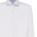Camicia in cotone con logo ton sur ton NRMA3481540 VYPB001 FAY 
