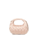 Mini bag Wander in raso trapuntato 5BP078 2BD8F0615 MIU MIU 