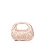 Mini bag Wander in raso trapuntato 5BP078 2BD8F0615 MIU MIU 