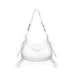 Borsa a spalla Y2K.002 FBBP70002 -BIANCO/NIKEL BIASIA 