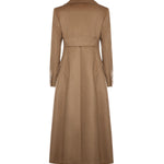 Cappotto lungo in drap di cammello zibellinato 2521016142600 001 MAX MARA 