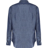 Camicia in lyocell e lino M75CAMK08TES0M146 11 ELEVENTY 