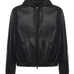 Felpa Ohio in camoscio<BR/> OHIO NERO GIULIANO GALIANO 