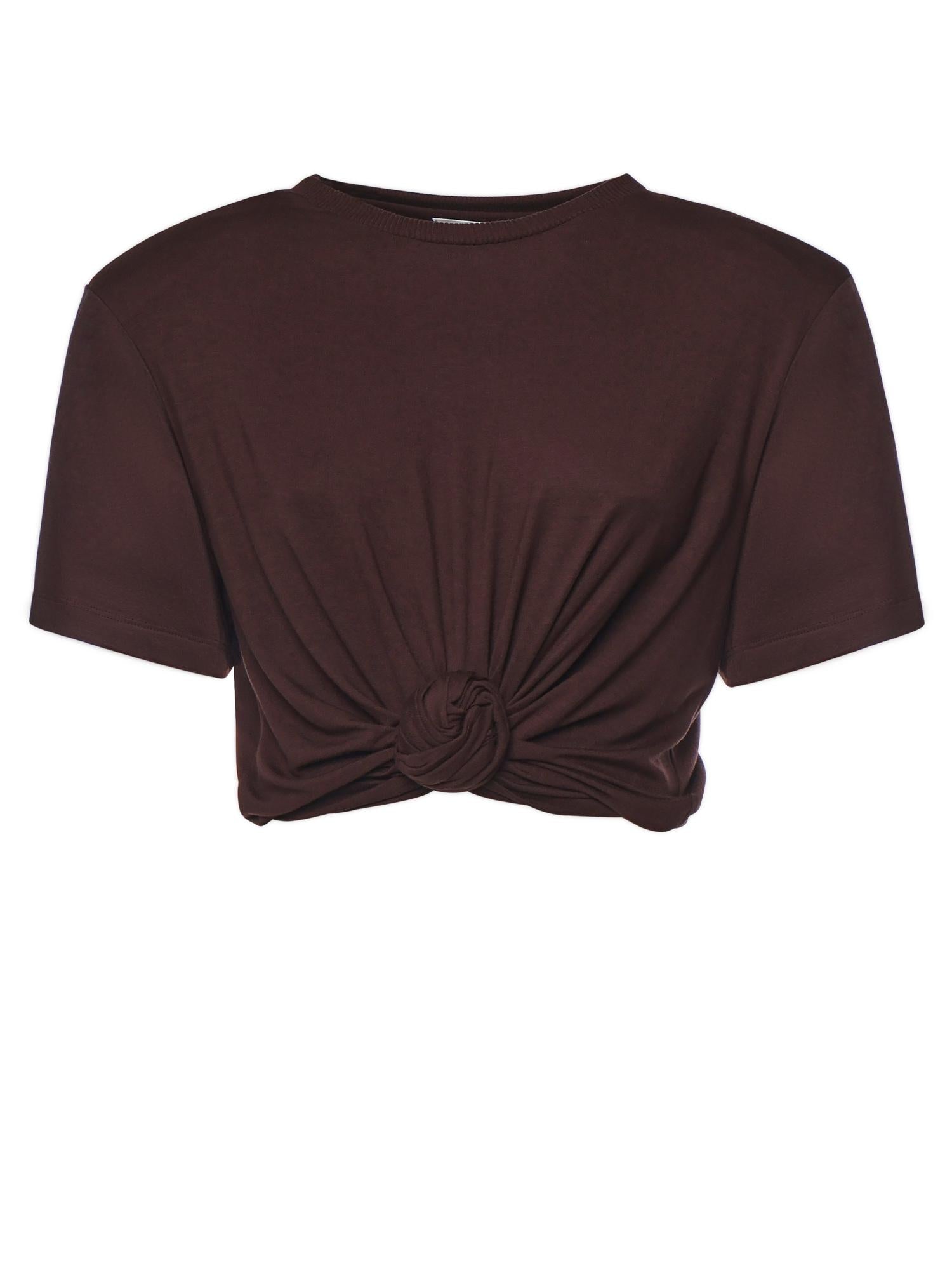 T-shirt cropped in jersey 102426  MAGDA BUTRYM 
