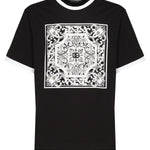 T-shirt con stampa e ricamo G8ST2Z G7O9TN0000 DOLCE & GABBANA 