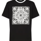 T-shirt con stampa e ricamo G8ST2Z G7O9TN0000 DOLCE & GABBANA 
