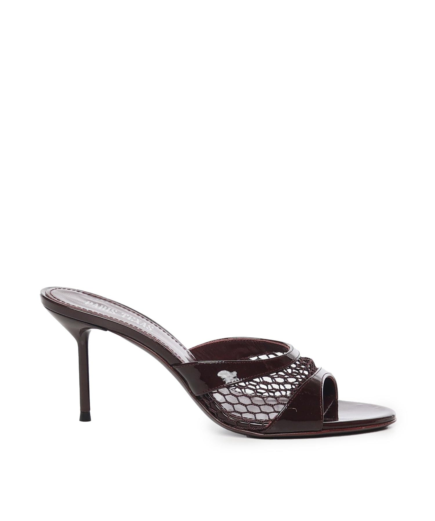 Mule Lidia in vernice PX1632XVNMS ROUGE NOIR-DARK ROUGE NOIR PARIS TEXAS 