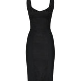 Abito in guaina elastica e pizzo F63G9T GDCLQN0000 DOLCE & GABBANA 