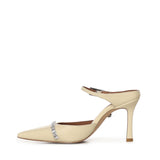Mule in pelle con cristalli 5394042109 CREAM KURT GEIGER 