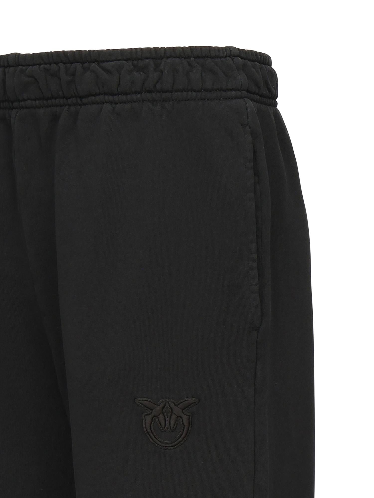 Pantalone jogger in felpa 105508 A2RBZ99 PINKO 