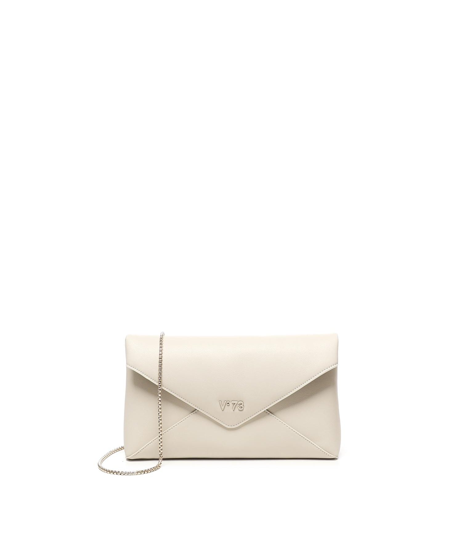 Pochette Demi con logo 73BS9EQ01 DEMIECRU V° 73 