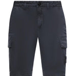 Shorts cargo in cotone con logo L1S15L100018 S0004V0120 STONE ISLAND 