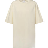 T-shirt in cotone con logo 126JTS237JS0233 0018 COURREGES 