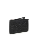 Pouch con goffratura Gancini 241483 769473001 FERRAGAMO 