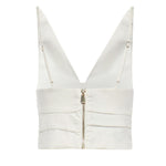 Top Rubye in lino 106567 A34IZ05 PINKO 