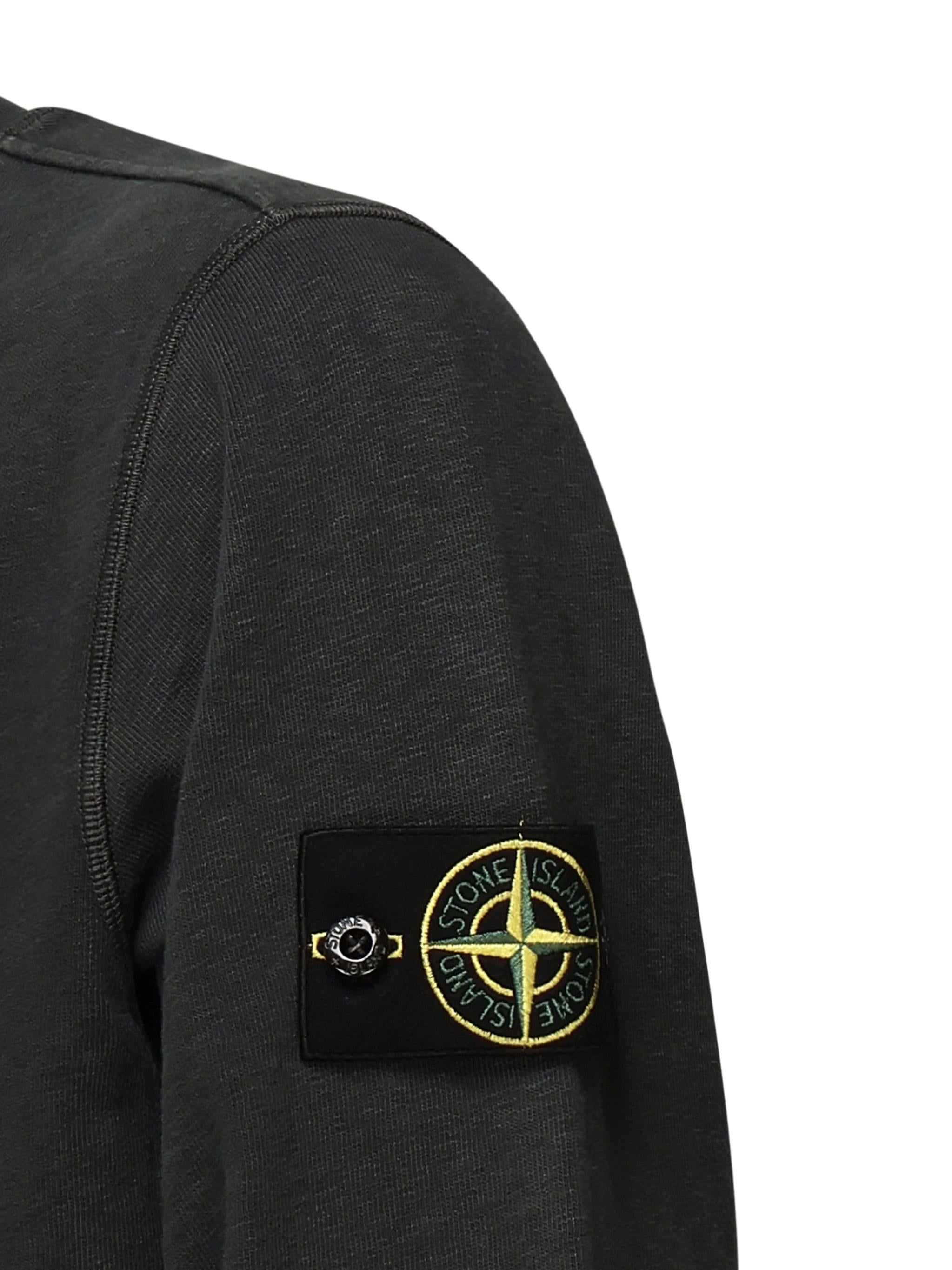 Felpa girocollo con effetto fiammato K1S156100020 S0060V0165 STONE ISLAND 