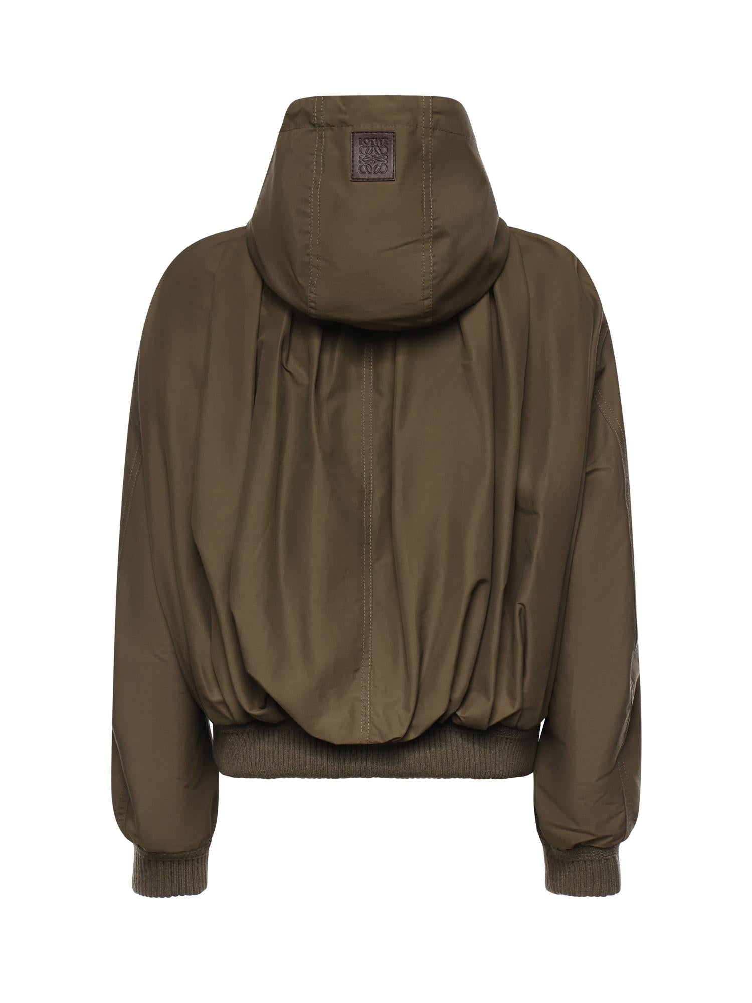 Giacca con cappuccio in misto cotone S359Y02XFA 4160 LOEWE 