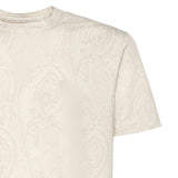 T-shirt in cotone con motivo Arnica MRMA0002 AKG31M0096 ETRO 