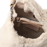 Borsa C-Easy in pelliccia sintetica e pelle E1THD580101 339 COCCINELLE 