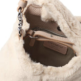 Borsa C-Easy in pelliccia sintetica e pelle E1THD580101 339 COCCINELLE 