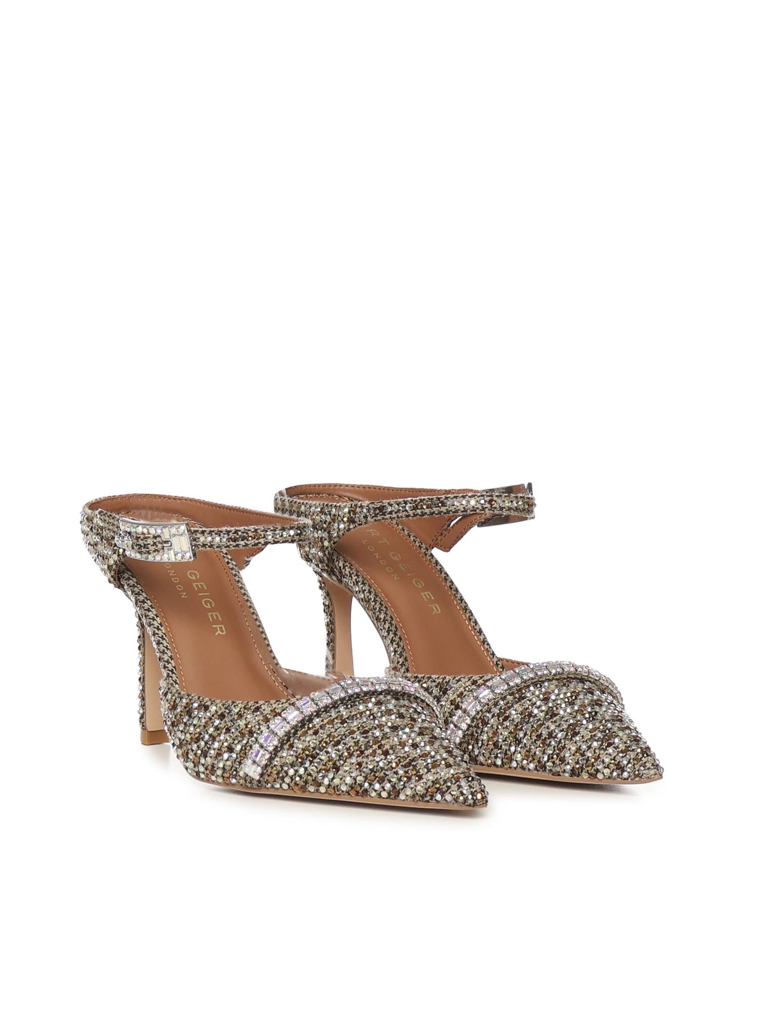 Mule con cristalli 5394043609 BEIGE KURT GEIGER 