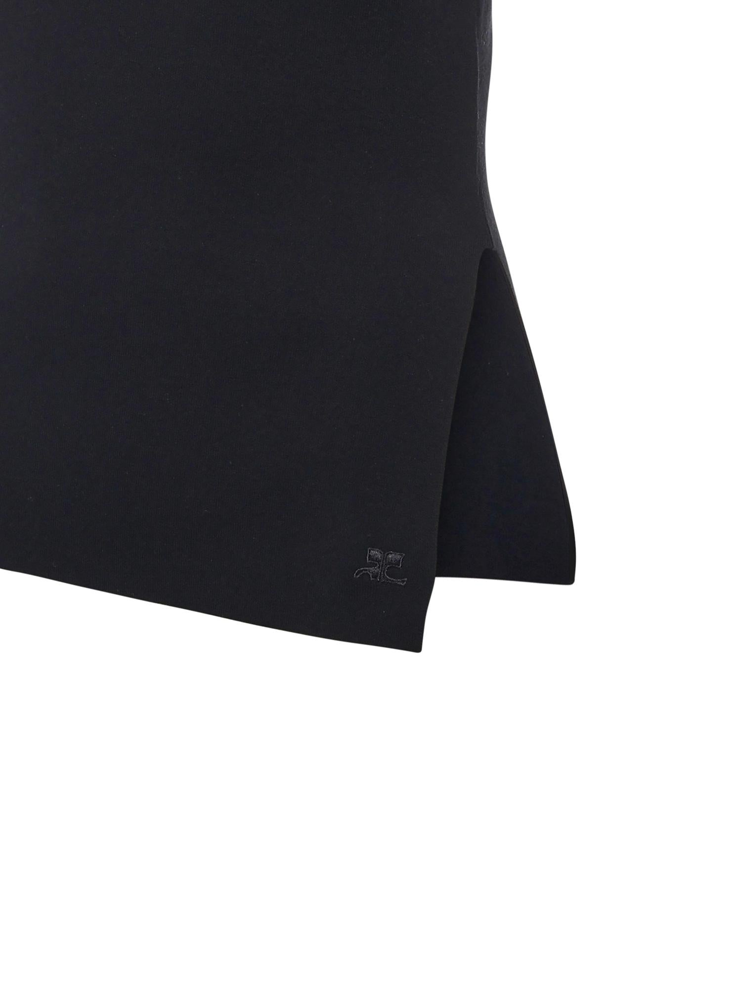 Top Oblique Interlock 425MT0464FI0001 9999 COURREGES 