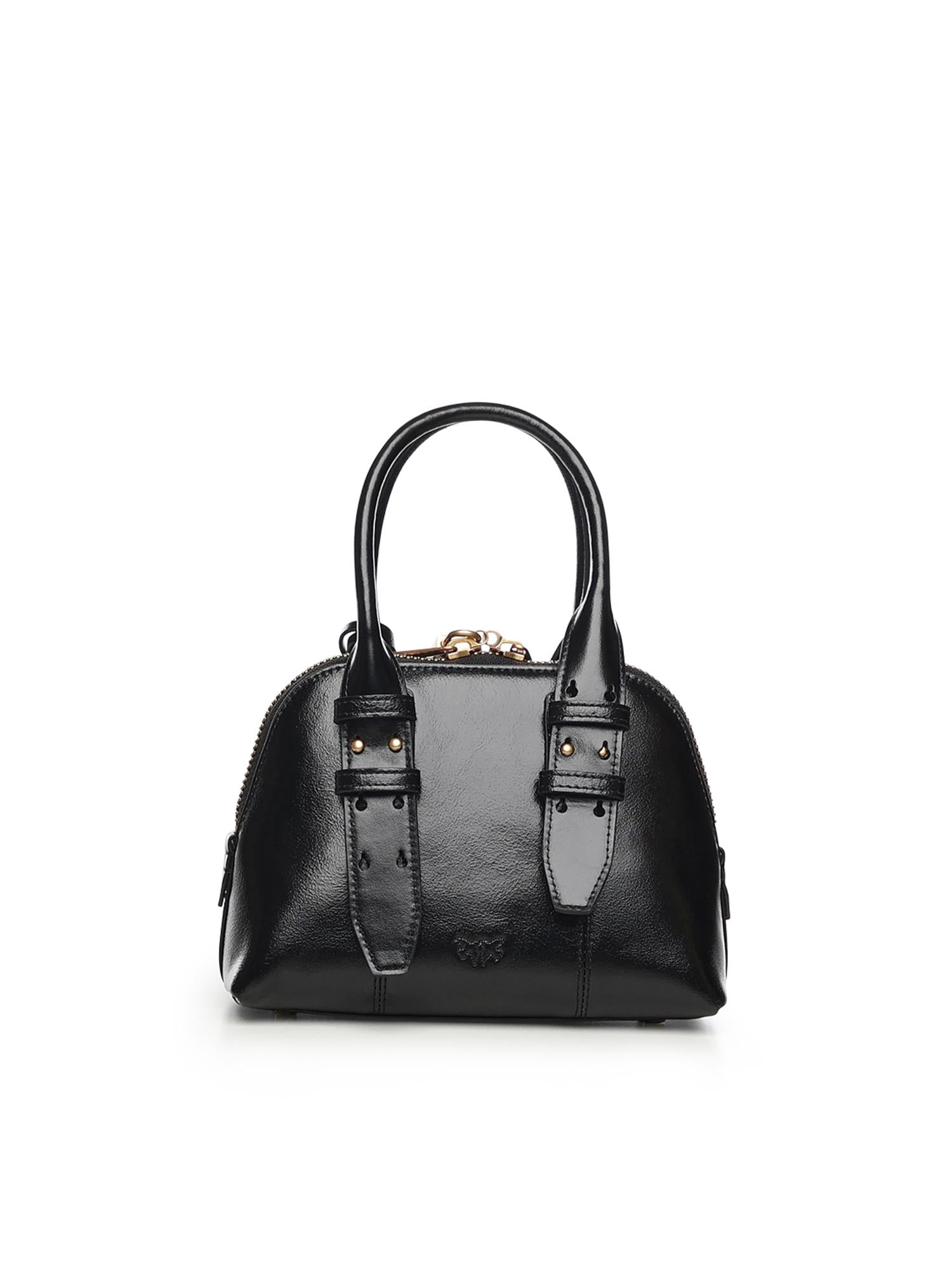 Borsa a mano piccola Escape Bag in pelle 105333 A2VWZ99Q PINKO 