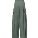 Pantaloni cargo in viscosa AA9P1388W183D 629 ALAIA 