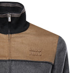 Blouson in velour con zip ML1413 18ZMF0LPX MIU MIU 