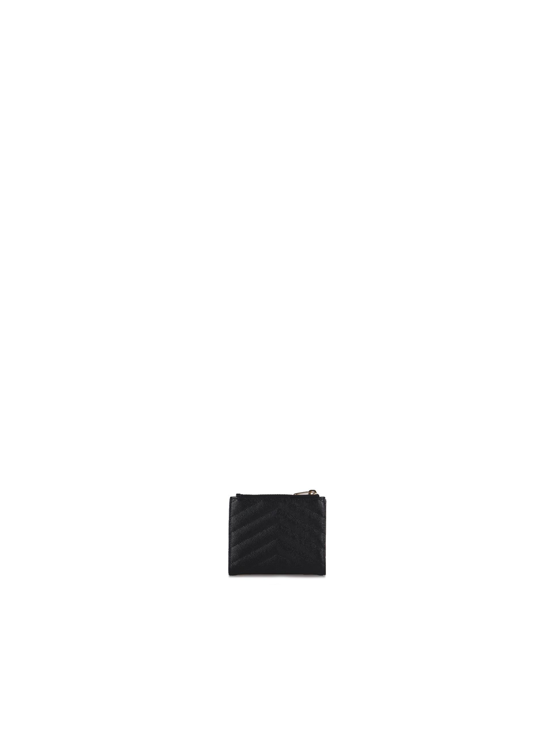 Portafogli bi-fold cassandre matelassè 575879 BOW011000 SAINT LAURENT 
