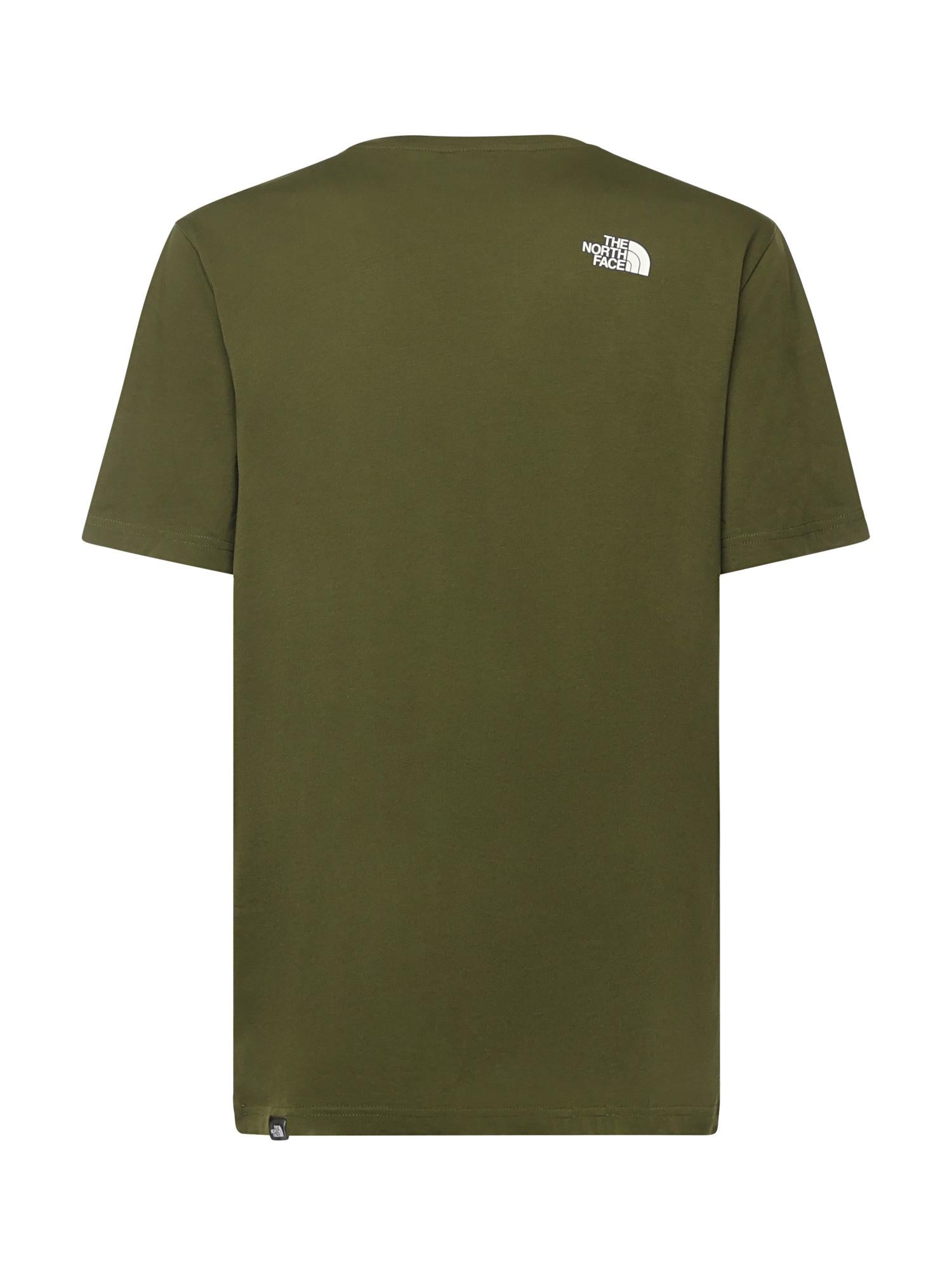 T-shirt con logo NF0A87NGBRI1  THE NORTH FACE 