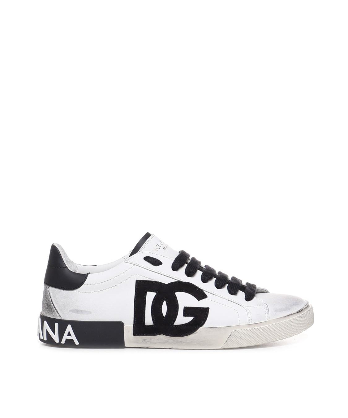 Sneaker Portofino Vintage in pelle di vitello CS2203 AO27789697 DOLCE & GABBANA 