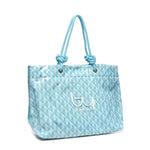 Shopper Aruba in PVC BYBS38A01A TURQUOISE BY BYBLOS 