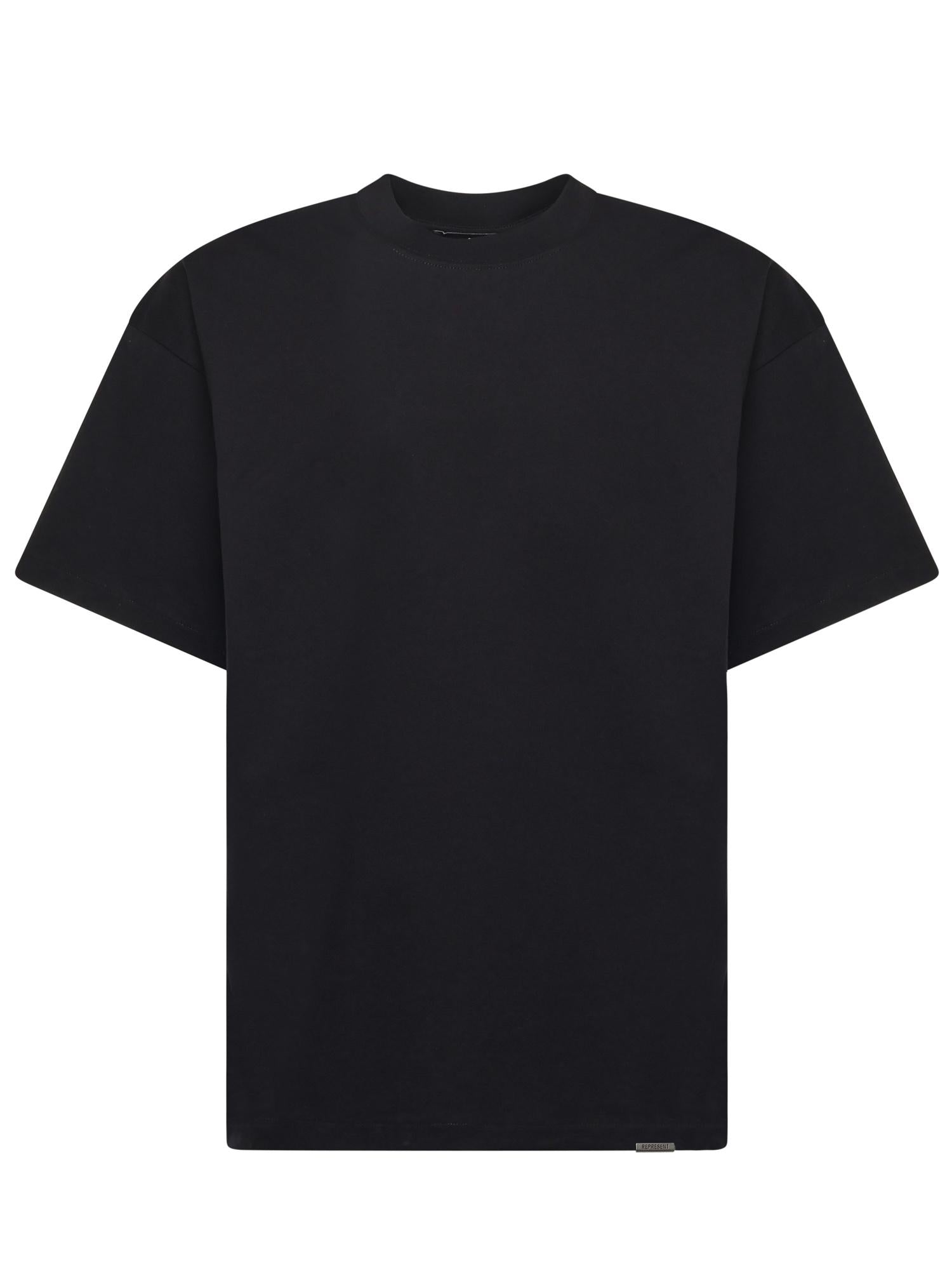 T-shirt Initial in cotone INM4742 001 REPRESENT 