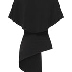 Top Selena asimmetrico 5YGP06 6257AJBLK MARCIANO BY GUESS 