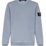 Felpa in cotone malfilé con logo L1S156100034 S0060V0124 STONE ISLAND 