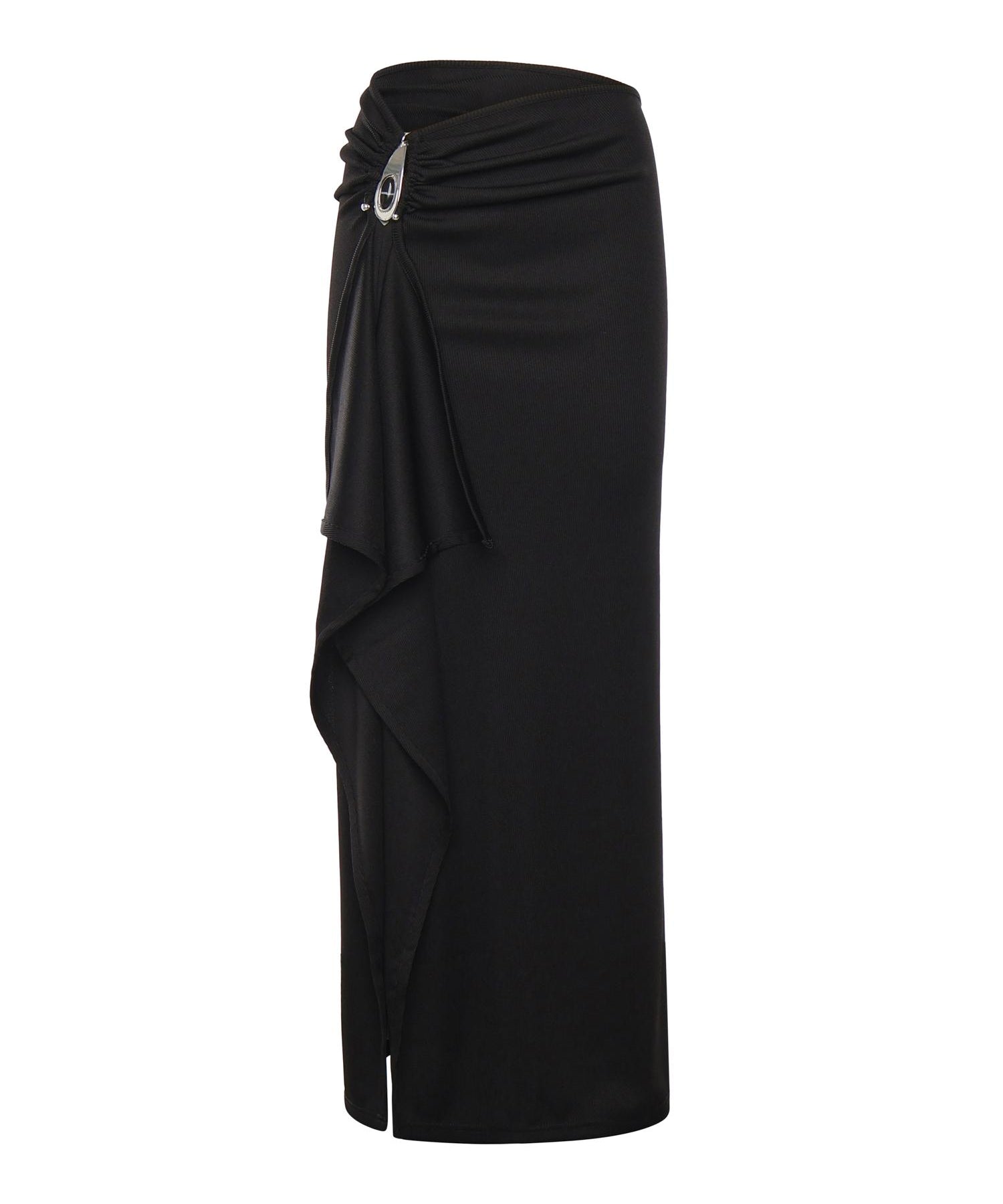 Gonna lunga Crystal in jersey 25044334 BLACK CHRISTOPHER ESBER 