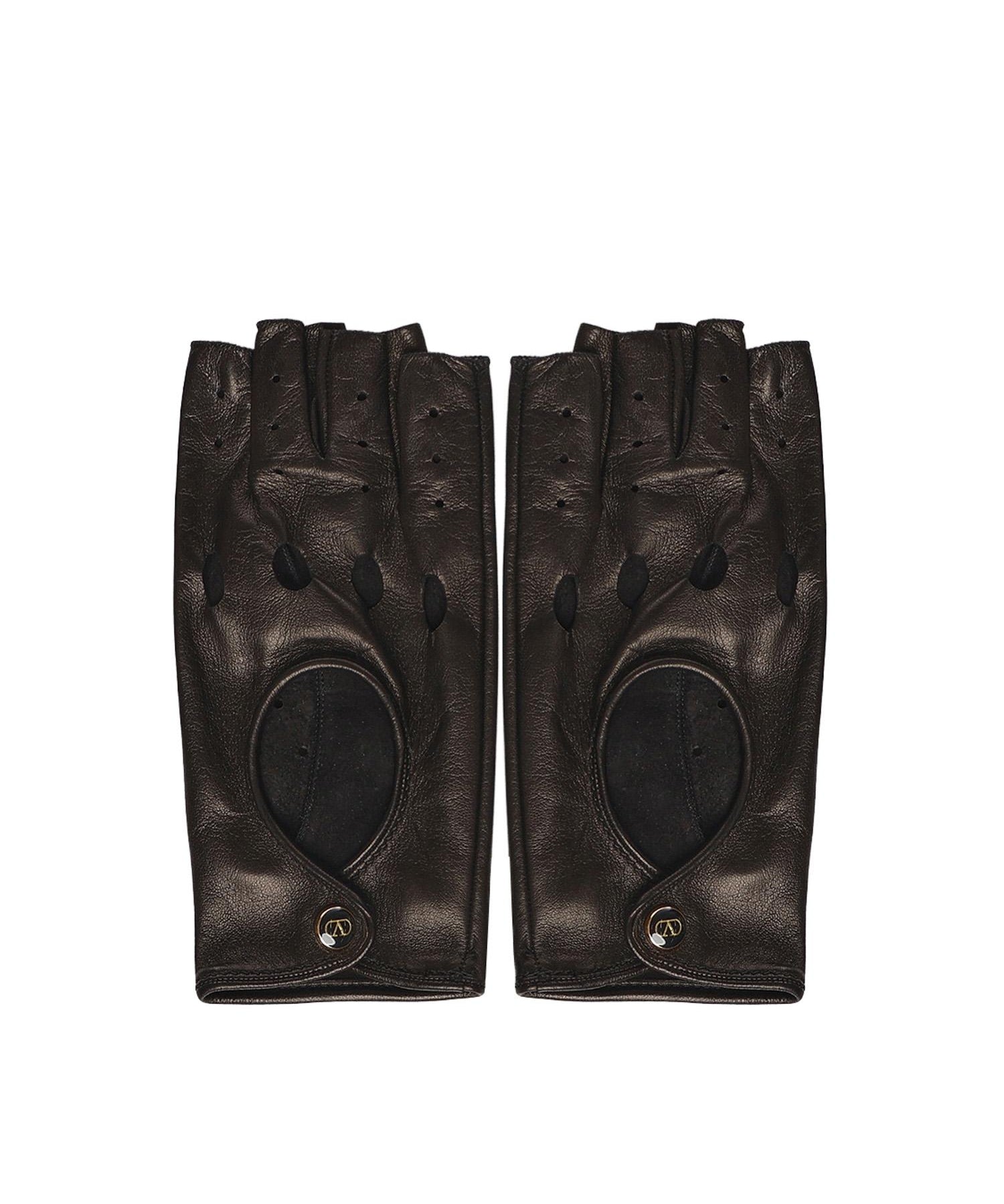 Guanti in pelle con logo 7W2GAA00 LDUN06 VALENTINO GARAVANI 