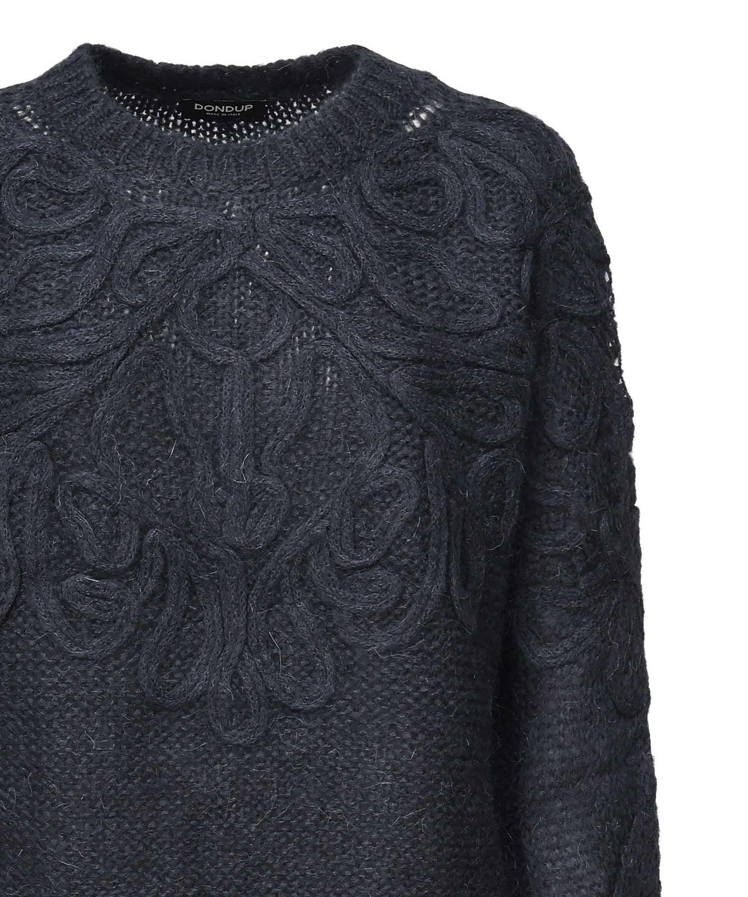 Pullover con ricamo DT391 M00973D2890 DONDUP 