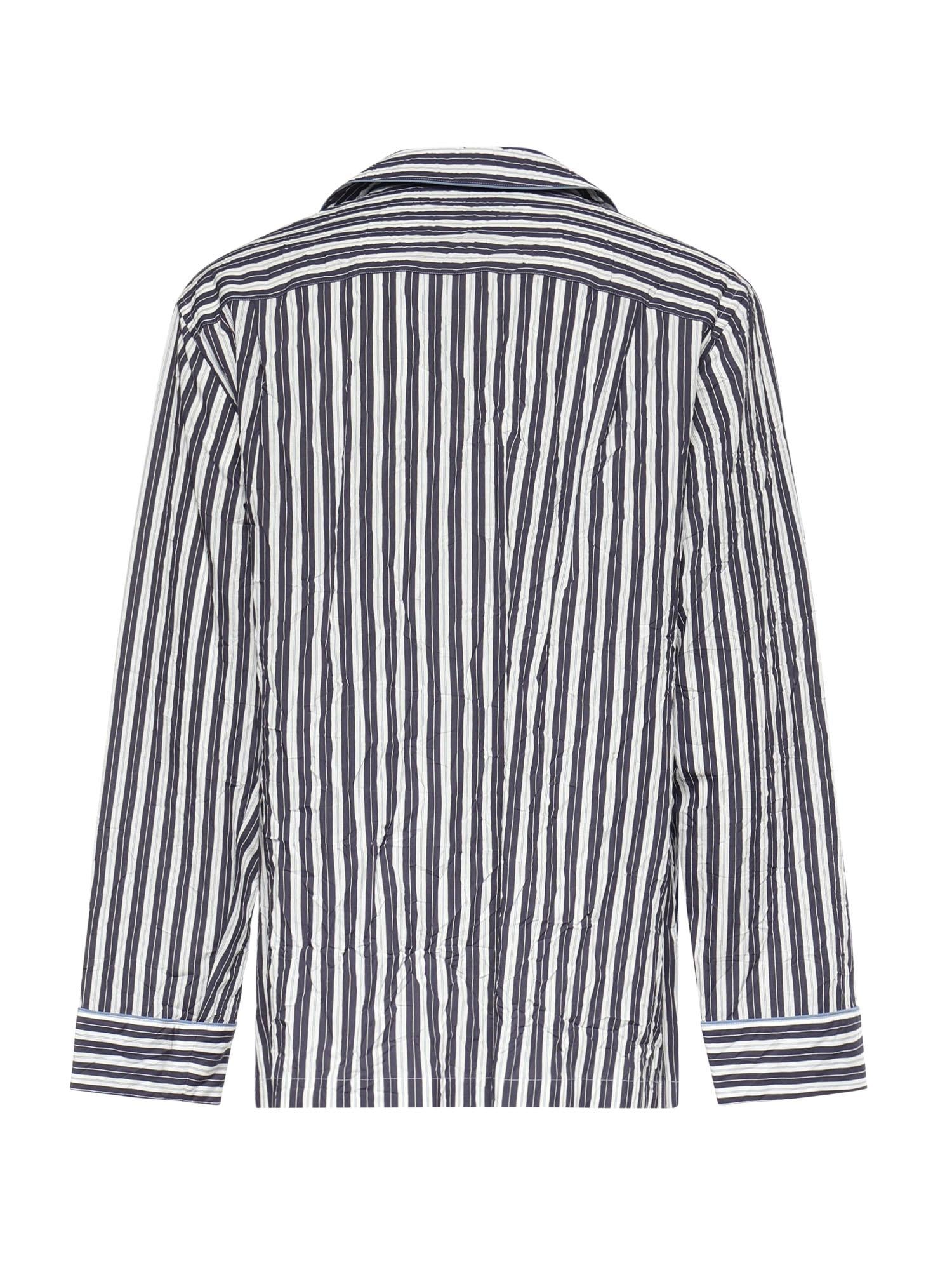 Camicia Vanity a righe con logo G5OI1T FBMFUS8053 DOLCE & GABBANA 
