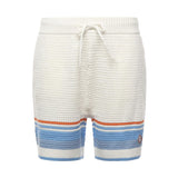 Shorts in crochet di cotone MPF25KW1011 01 CASABLANCA 